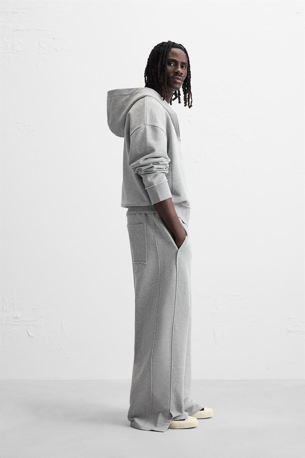 Thumbnail image for JOGGER TROUSERS WITH RAW EDGES