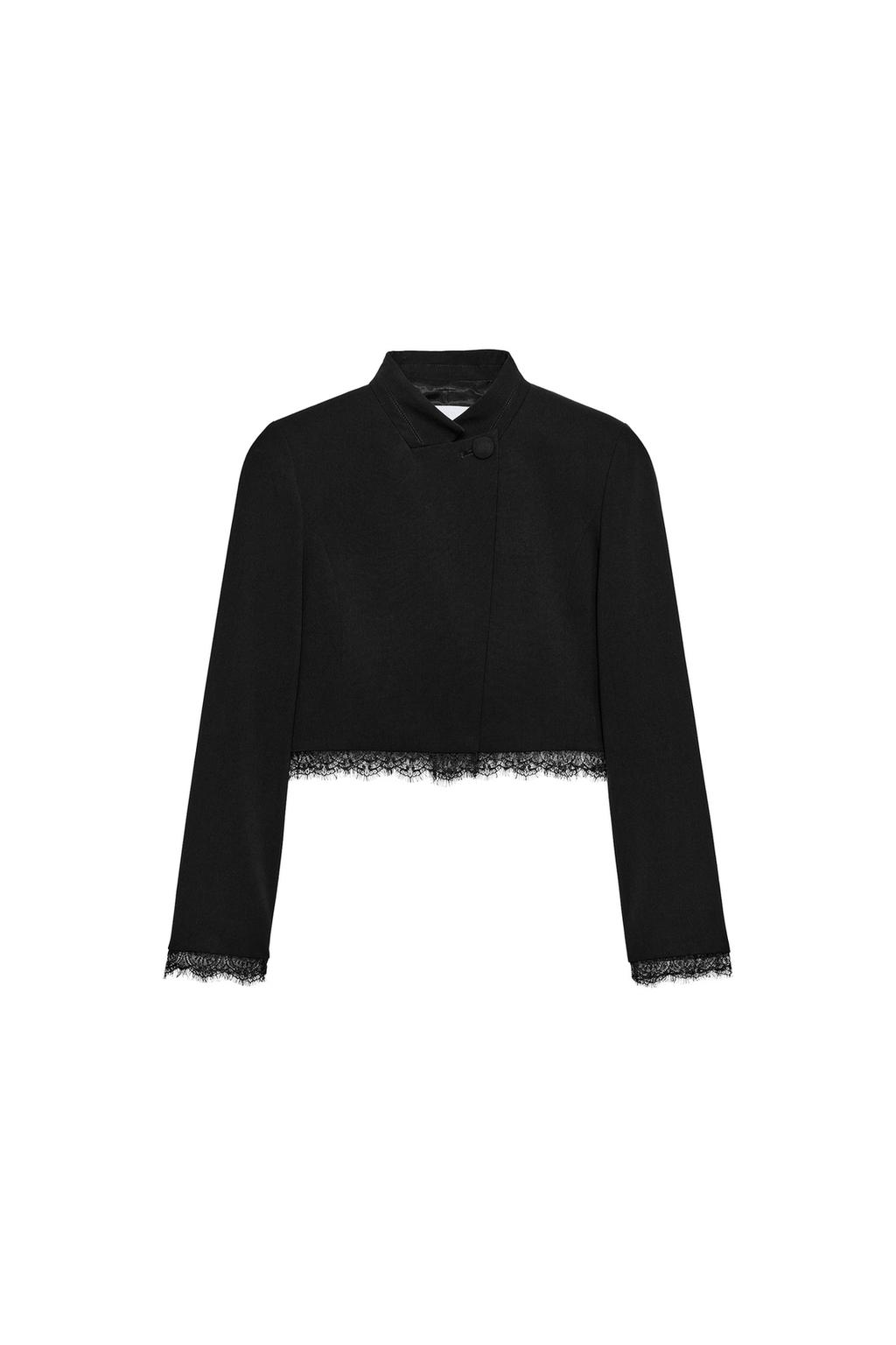 SHORT LACE BLAZER