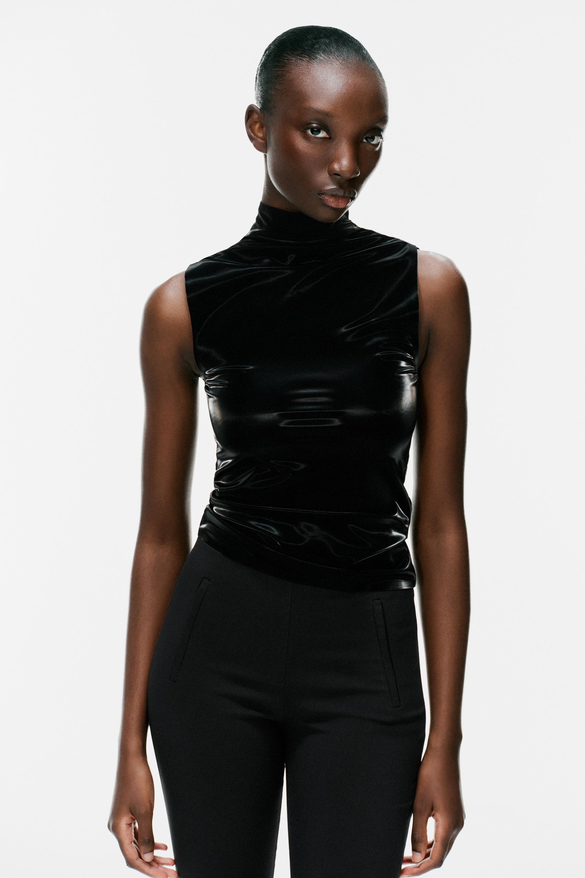 MOCK NECK TOP