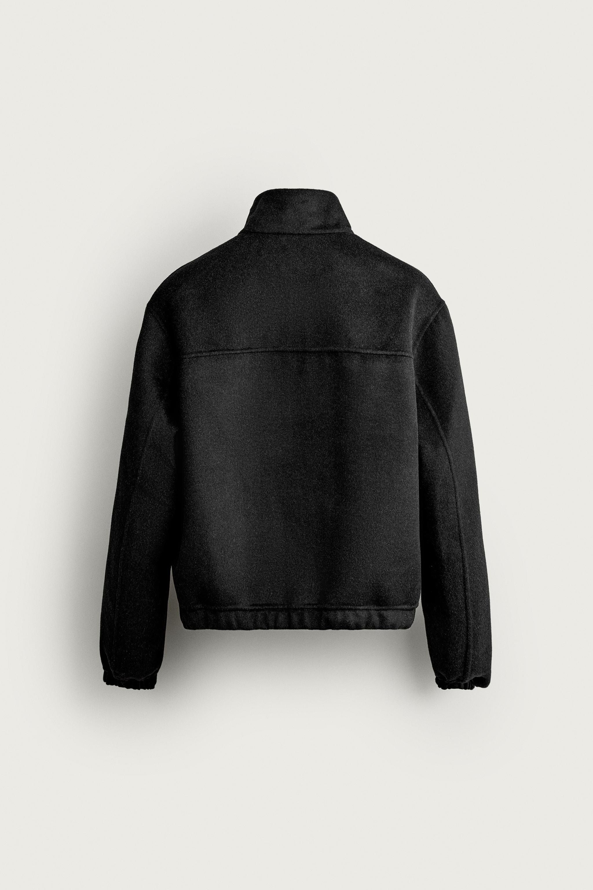 BLOUSON DOUBLE FACE AVEC LAINE