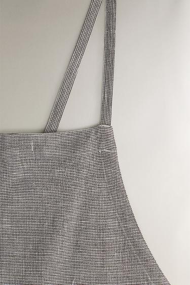 TABLIER LIN - Vert de Zara - Image 1