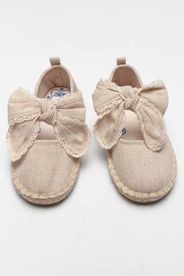 Zara BOW ESPADRILLES - Off White