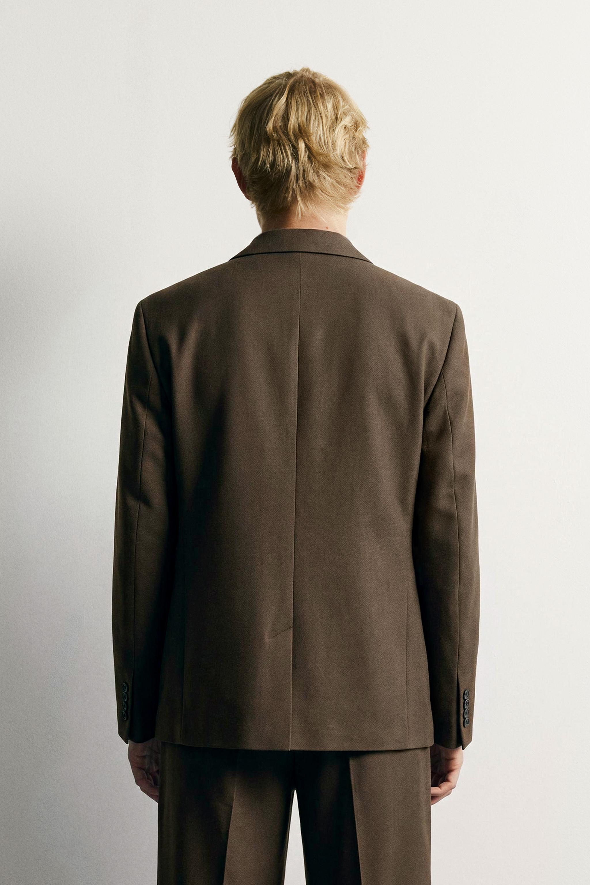 RELAXED FIT SUIT BLAZER