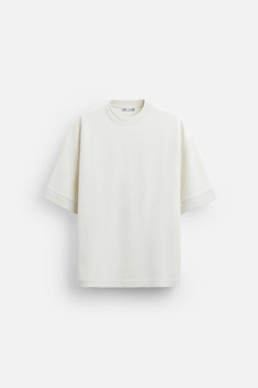 SUDADERA COMPACT - Blanco roto de Zara