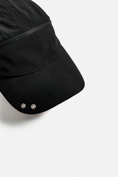DETACHABLE TECHNICAL CAP - Black by Zara - Image 6