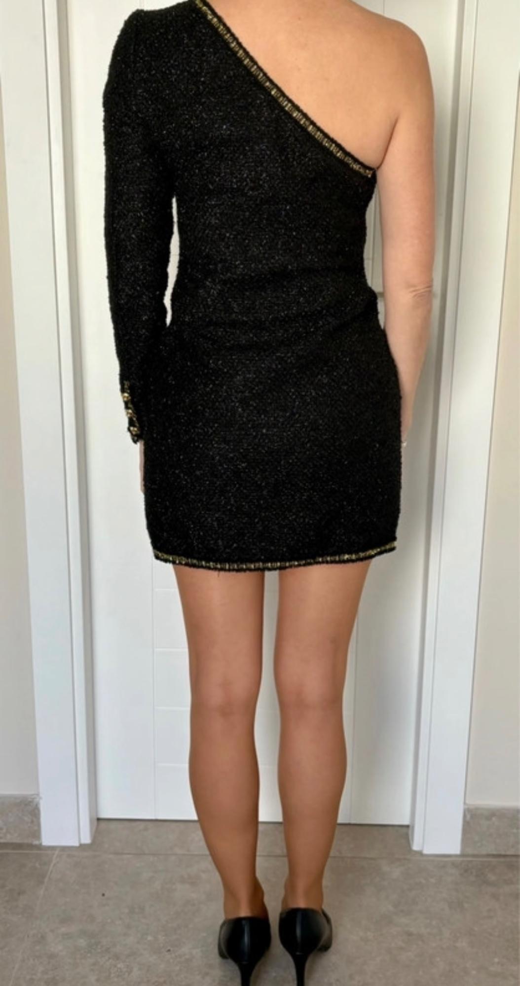ASYMMETRIC MINI DRESS - Image 3