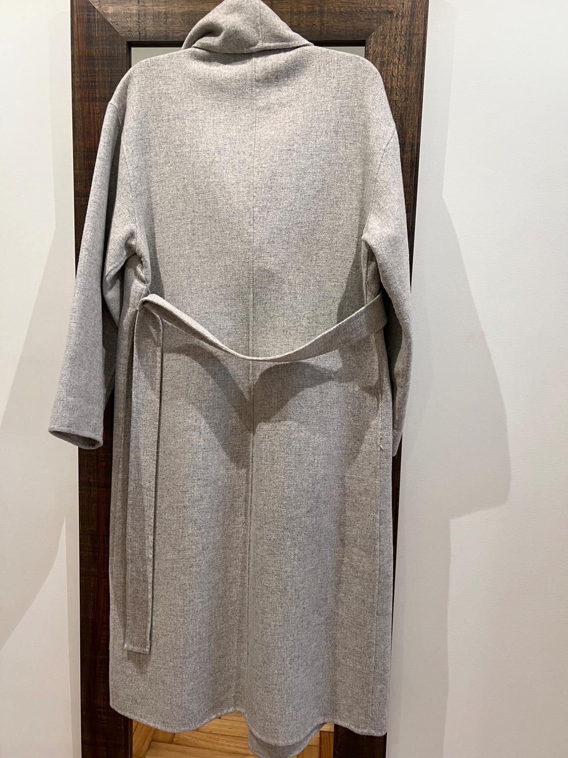 COAT WITH WRAP COLLAR - Image 6