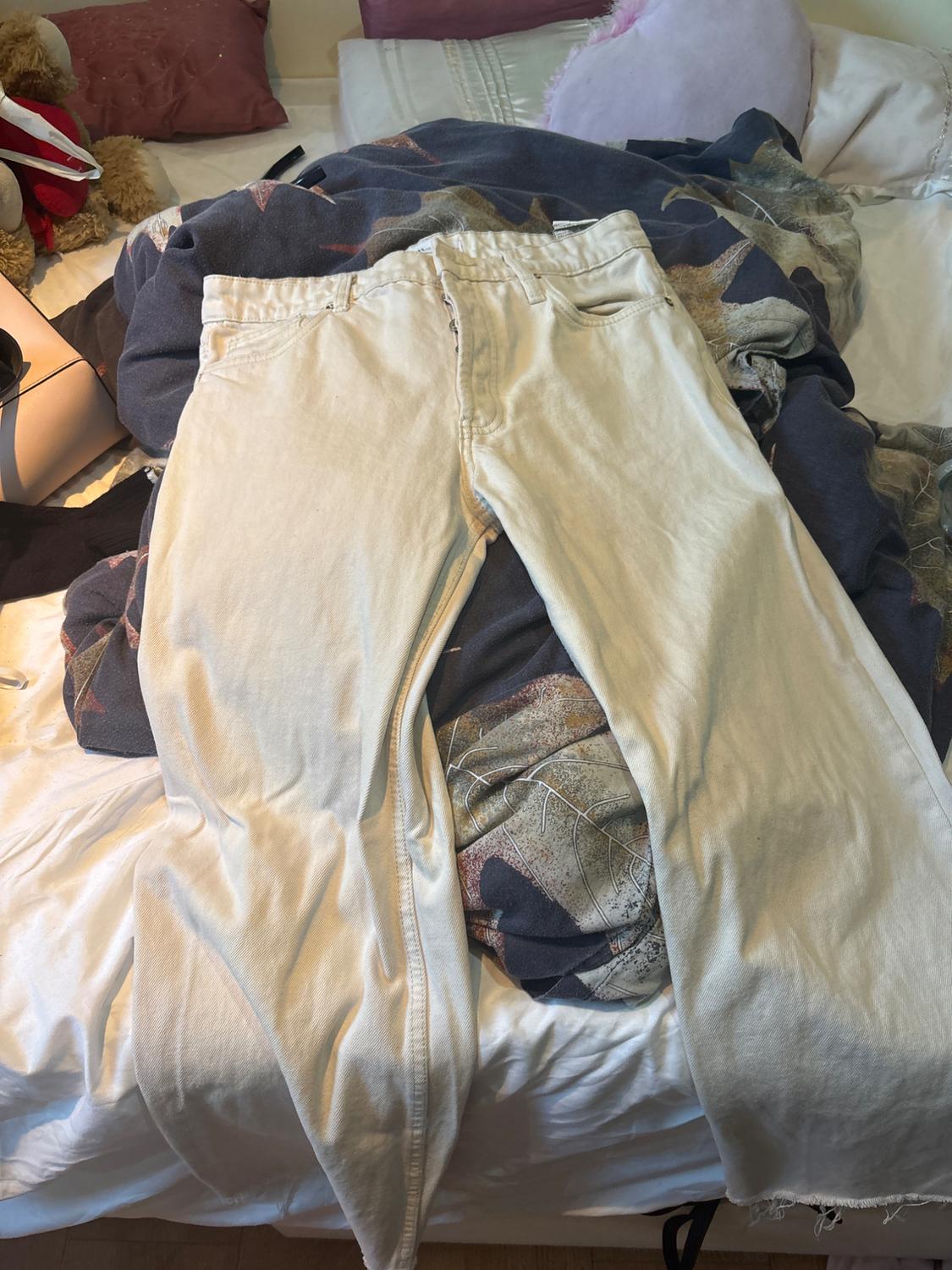 MID-RISE WIDE STRAIGHT JEANS - Image 2