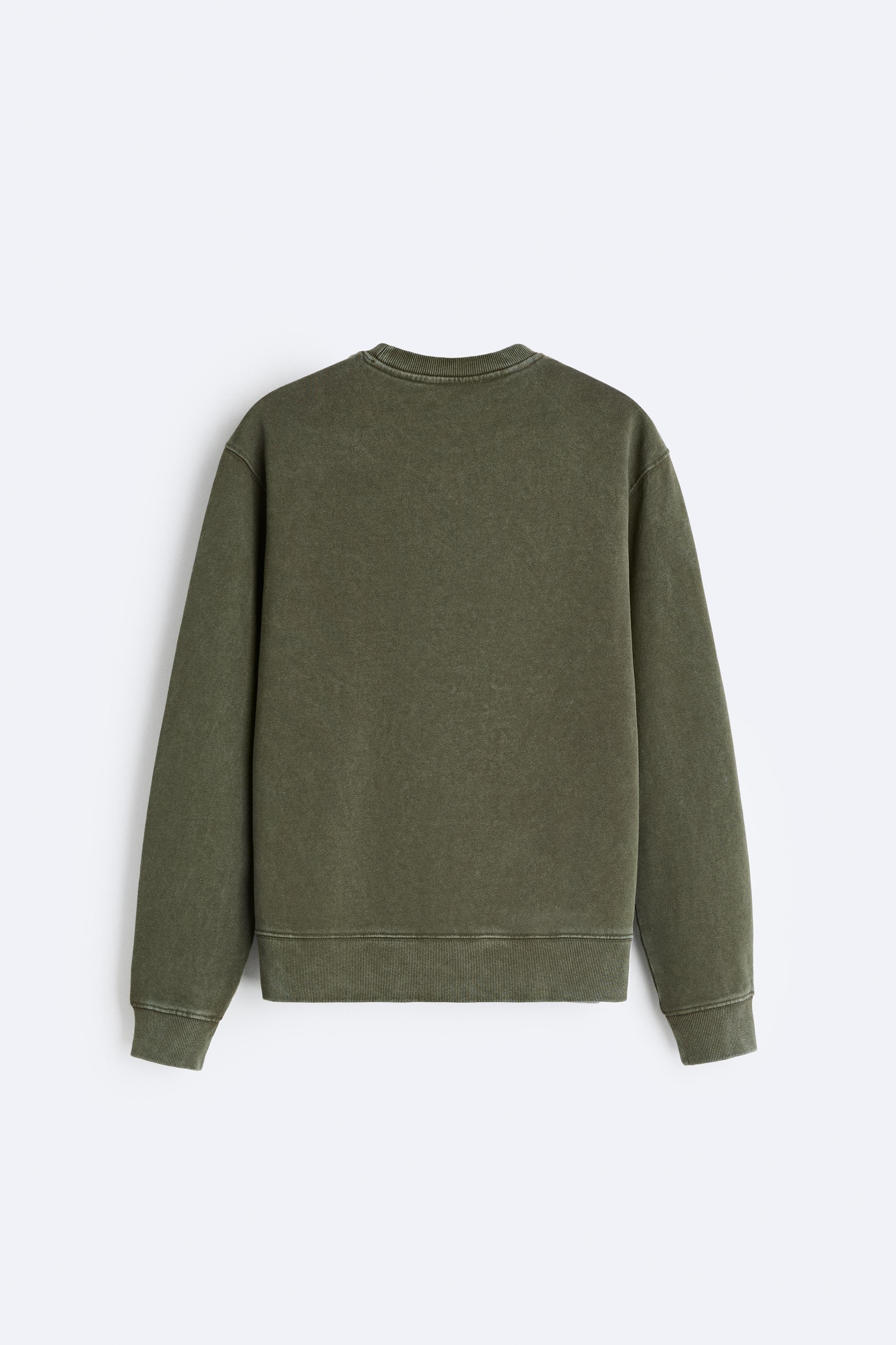 WASHED CREWNECK SWEATSHIRT