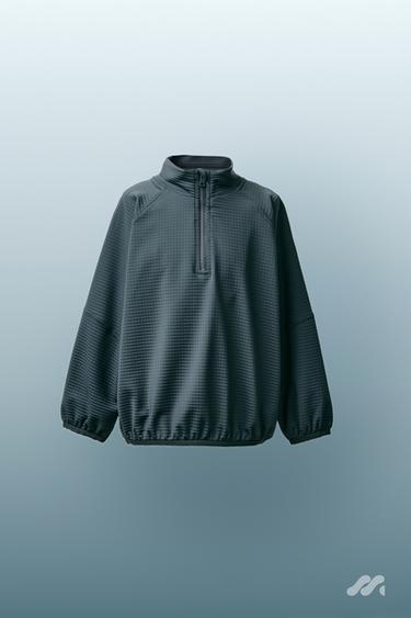 TEKNISELLINEN LOGO-COLLEGEPAITA - Petrol blue Zaralta