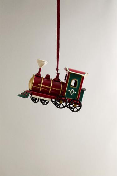 WEIHNACHTSBAUMSCHMUCK ZUG - Rot / Weiß von Zara - Bild 0