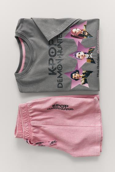 Zara AGES 6-14 / KPOP DEMON HUNTERS™ NETFLIX © PAJAMAS - Pink