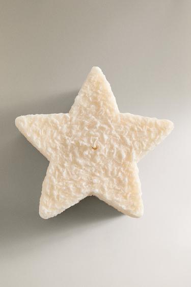 BOUGIE ÉTOILE NOËL - Blanc de Zara - Image 2