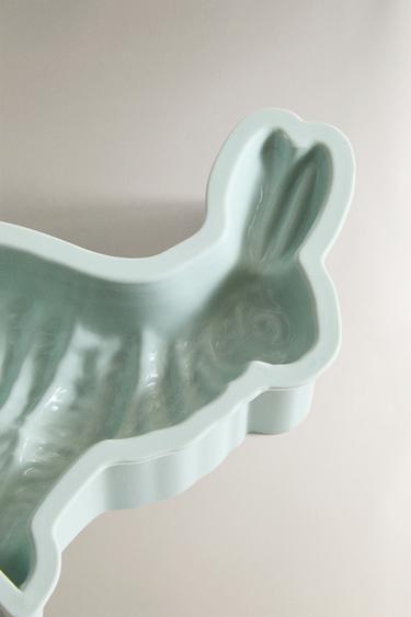 RABBIT BAKING MOULD SET (SET OF 2) - Blue by Zara - Image 2