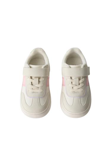 CONTRASTING BAREFOOT SNEAKERS — White 2