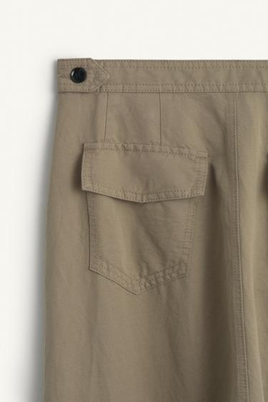 DRP PNT 16 - écru/vert kaki de Zara - Image 7