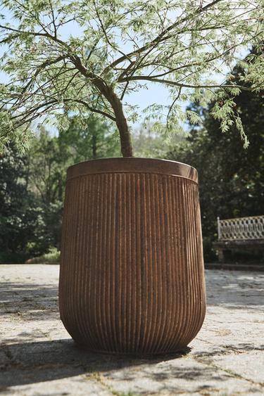 IRON PLANTER COVER - Greys by Zara