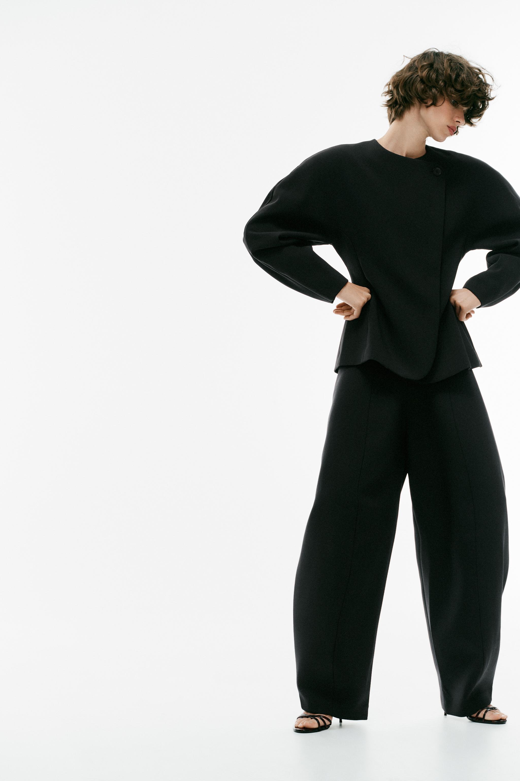 Женские брюки Zara HIGH-RISE BALLOON PANTS