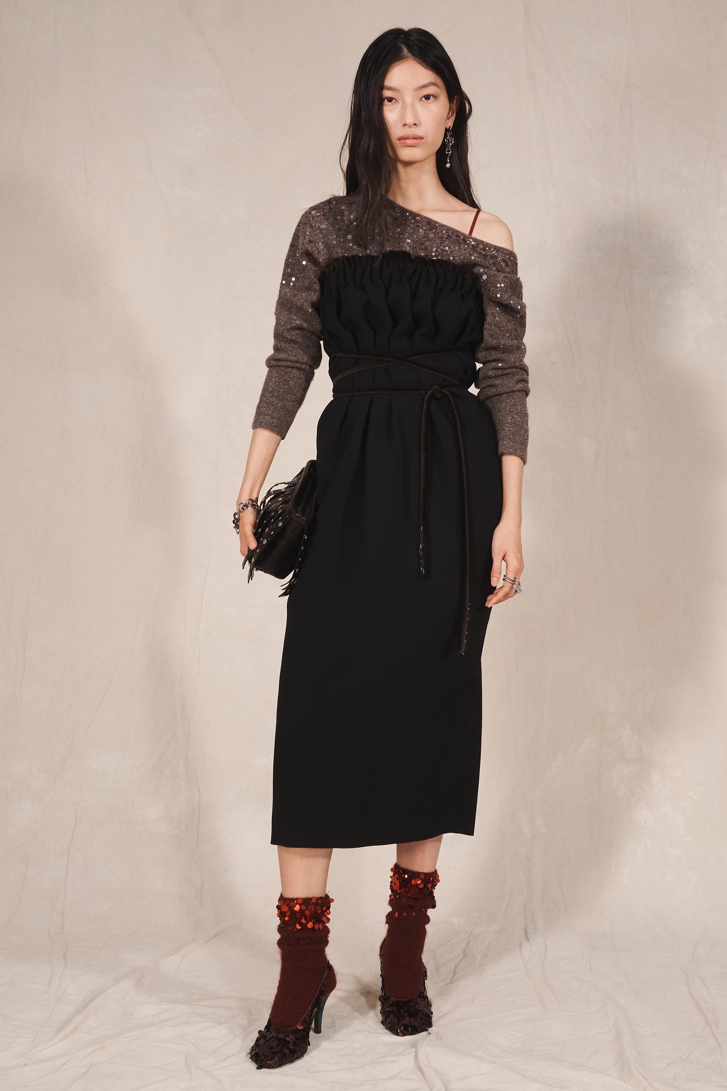 LIMITED EDITION COMBINED BELTED DRESS