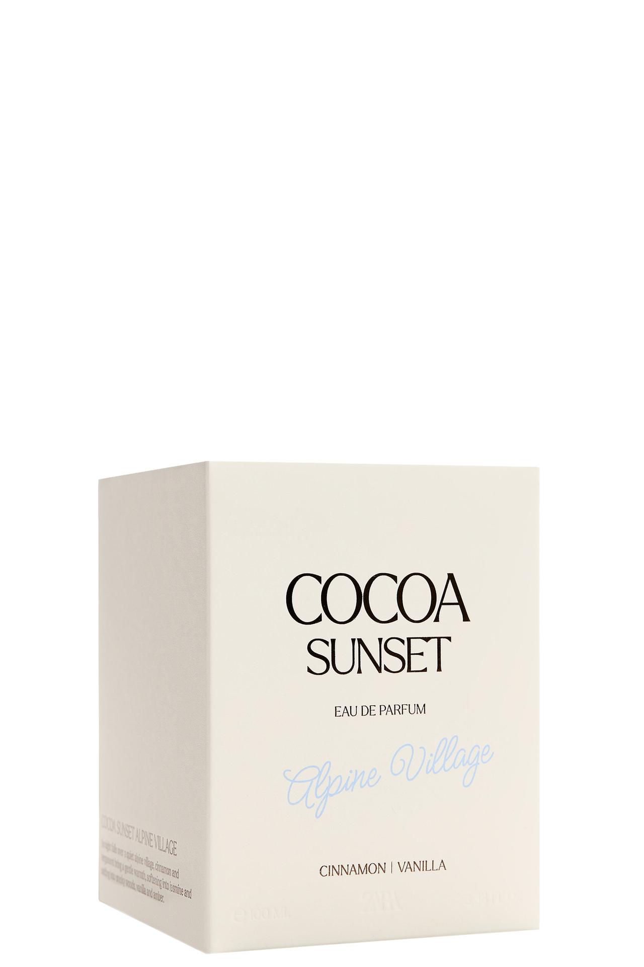 COCOA SUNSET ALPINE VILLAGE EDP 100 ML (3.4 FL OZ). — TINTED LEATHER