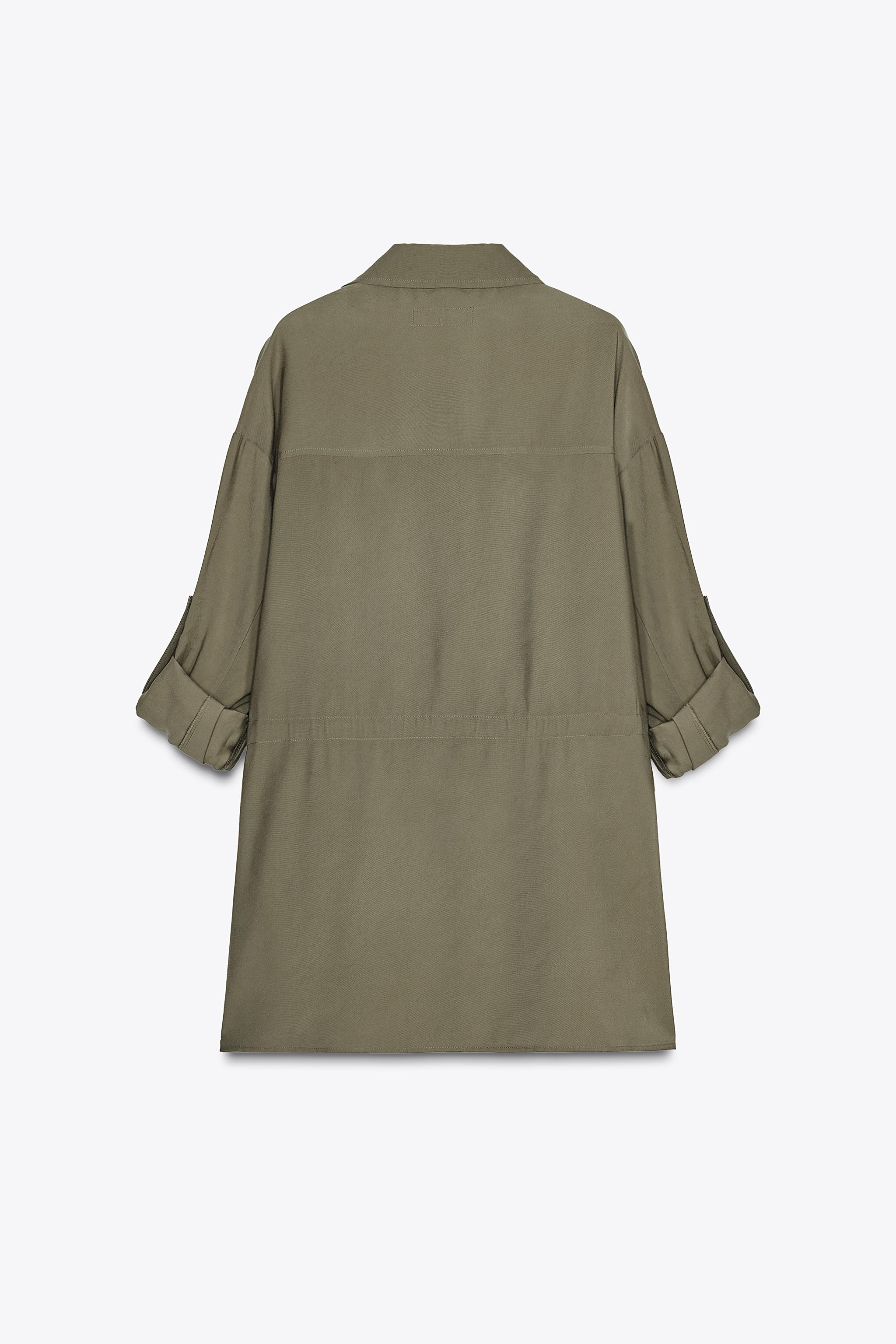 SAFARI OVERSHIRT - Khaki | ZARA United States