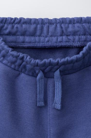 VARSITY NUMBER BERMUDA SHORTS - Blue by Zara - Image 2
