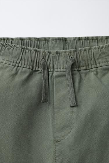 PANTALON JOGGER GOMMES - Verdâtre de Zara - Image 2