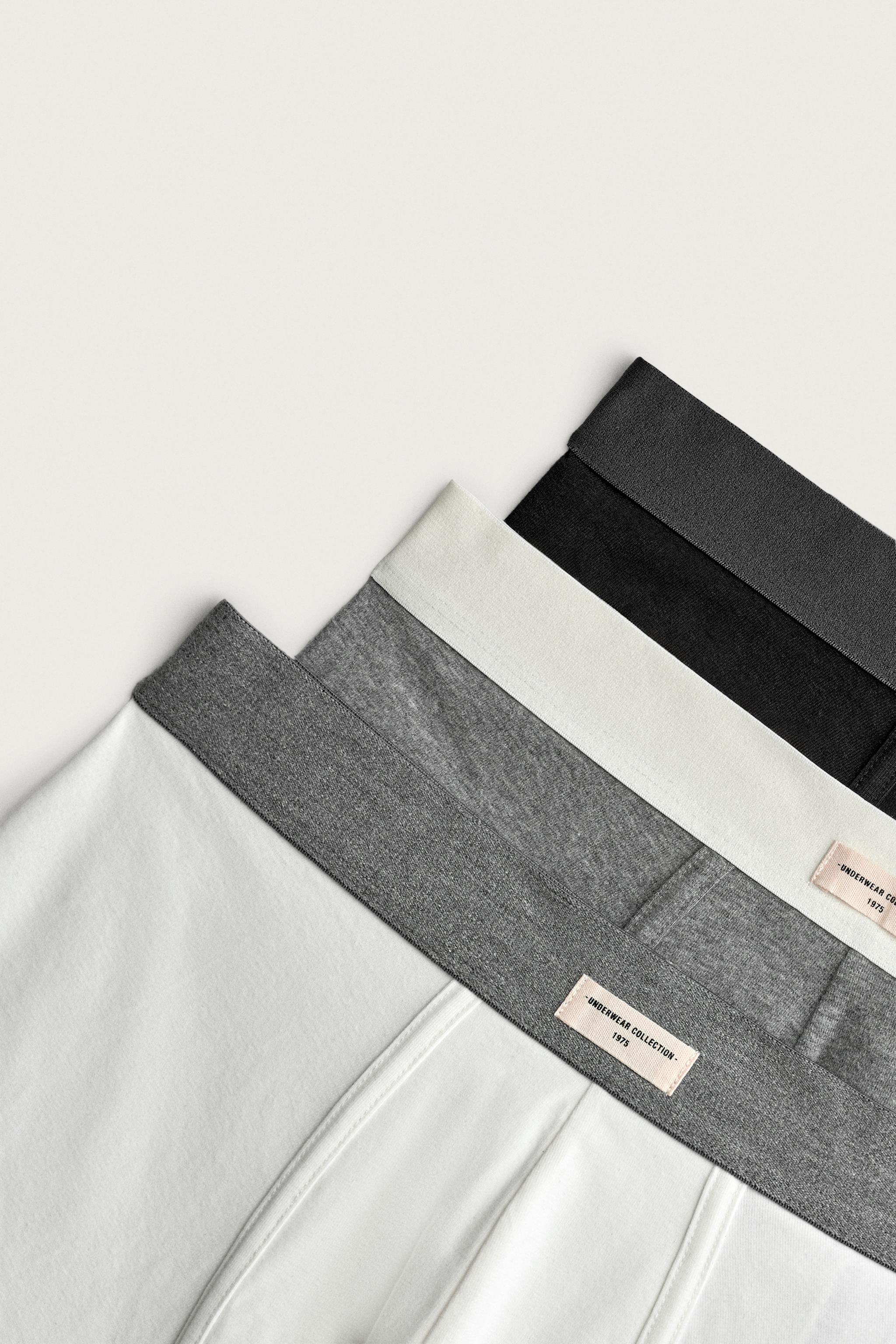 SOFT BOXER BRIEFS - PACK OF 3