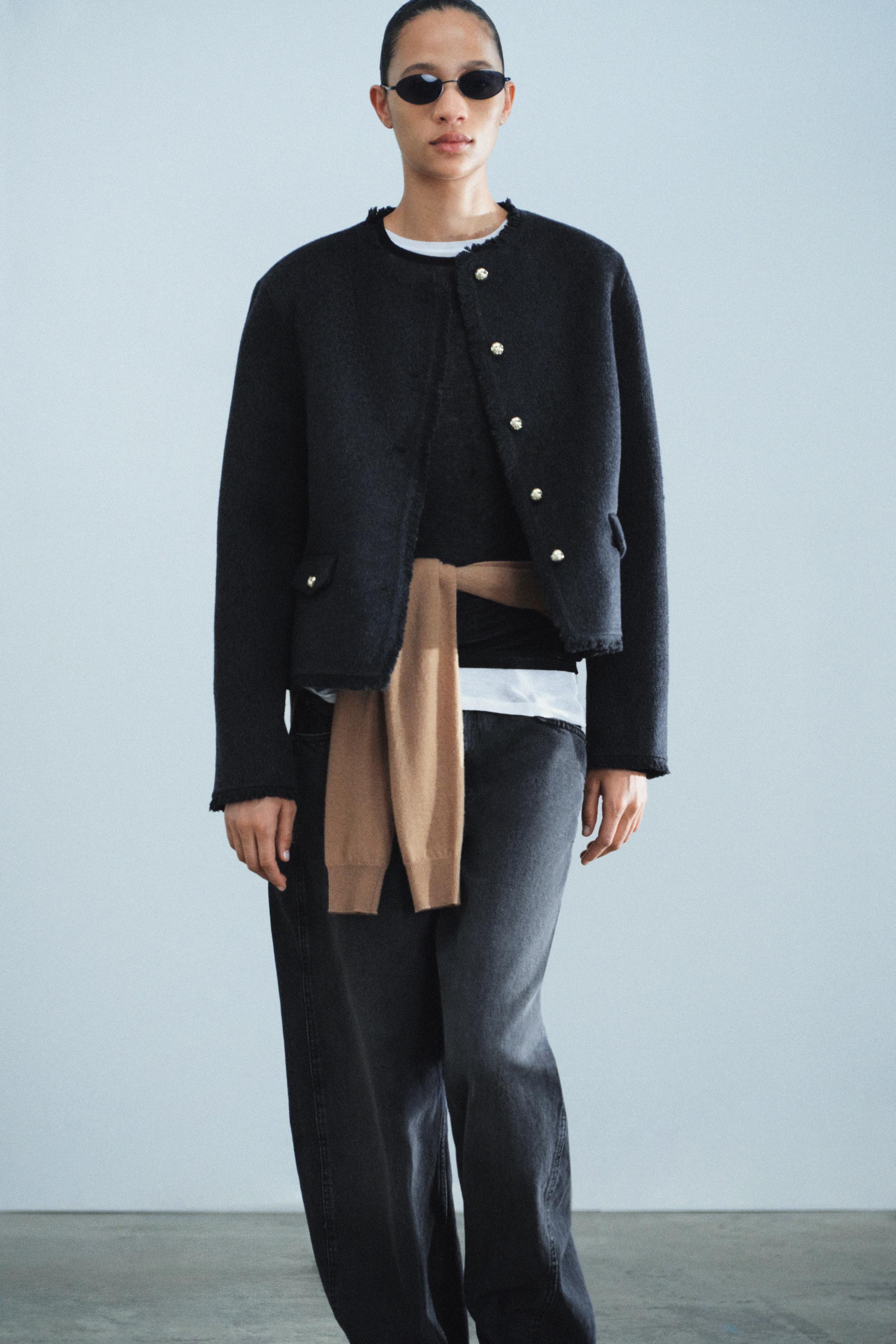 Zara Collection Wool Blend Blazer