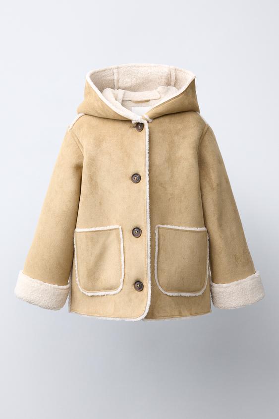 ABRIGO DOBLE FAZ - Beige claro de Zara - Imagen 0