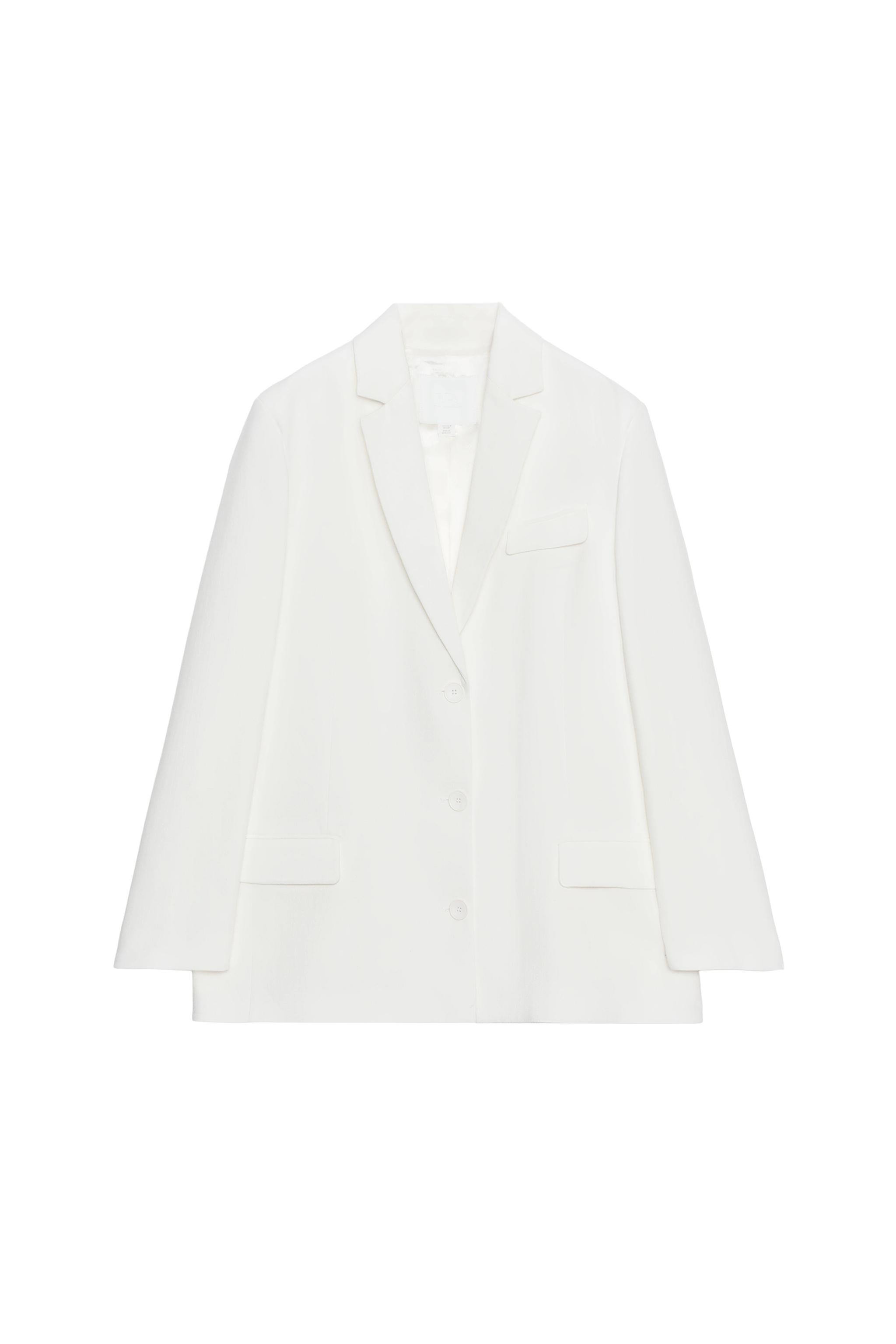 ZW COLLECTION ストレートブレザー - ホワイト | ZARA Japan / 日本