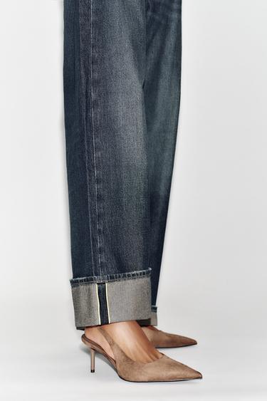 CHAUSSURES À TALONS OUVERTES À L'ARRIÈRE - Gris taupe de Zara - Image 1