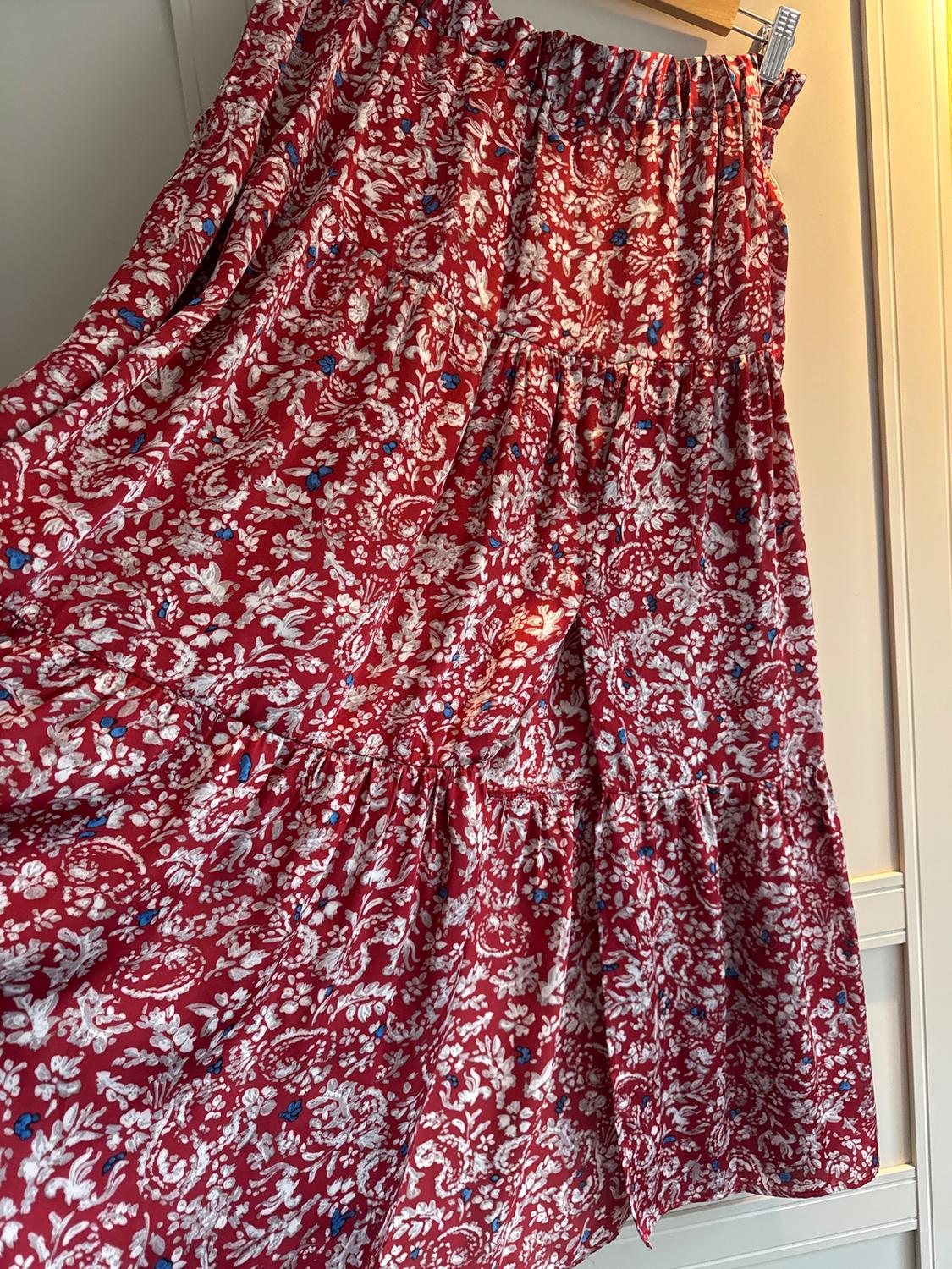FLORAL PRINT SKIRT - Image 2