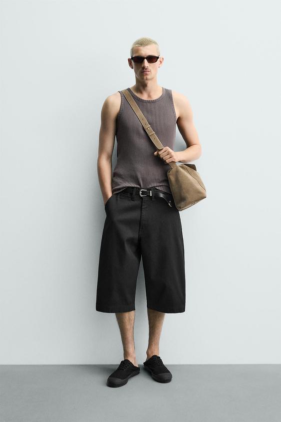 BAGGY FIT JORTS from Zara - $69.90