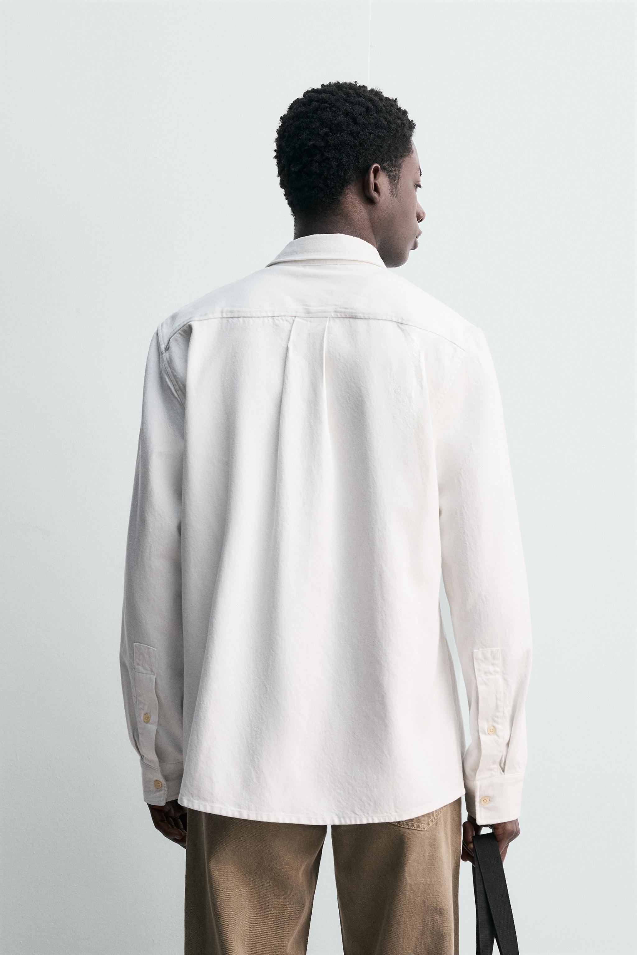 FLUID REGULAR FIT DENIM SHIRT