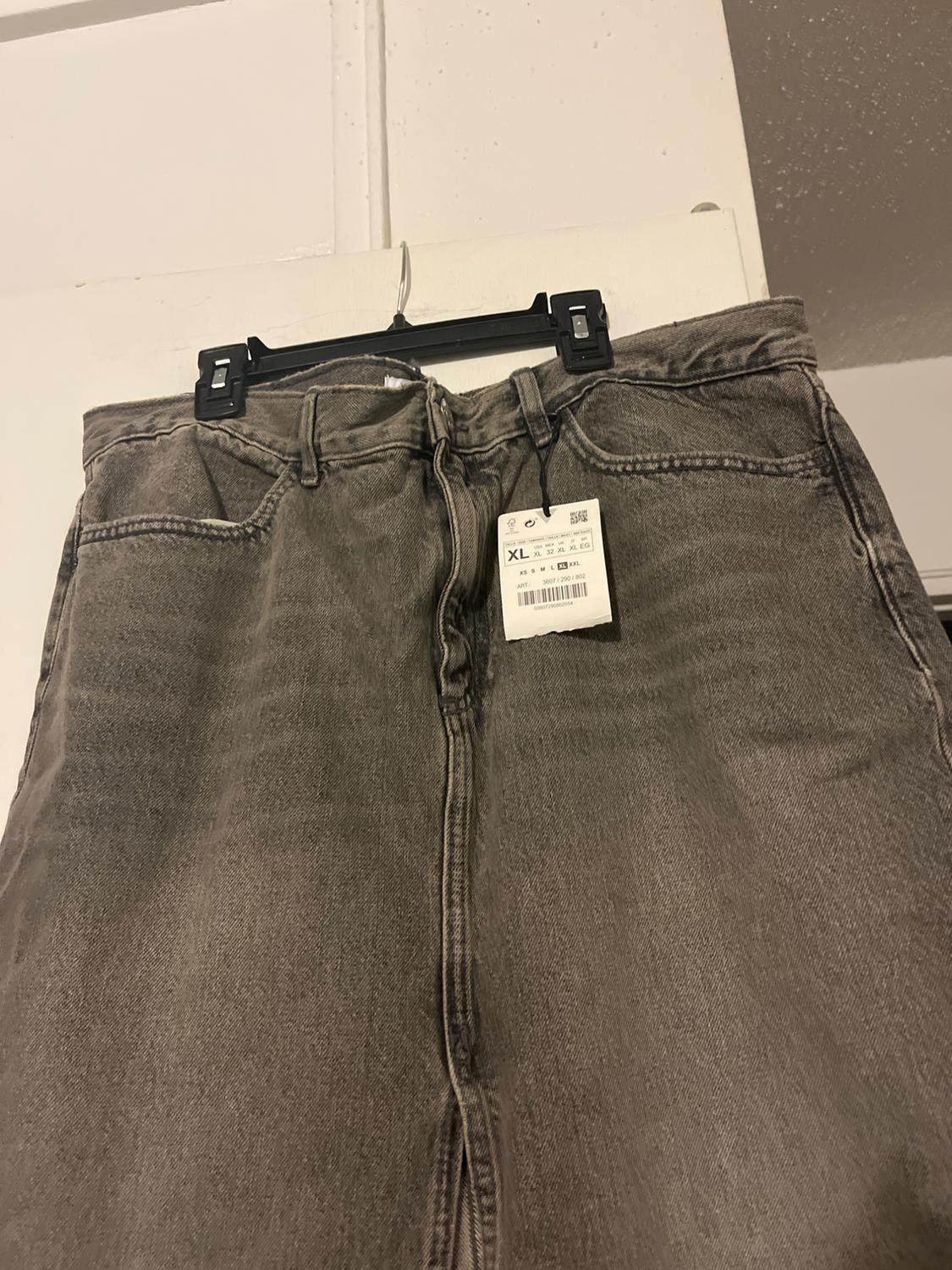 FALDA DENIM LARGA TRF - Image 3