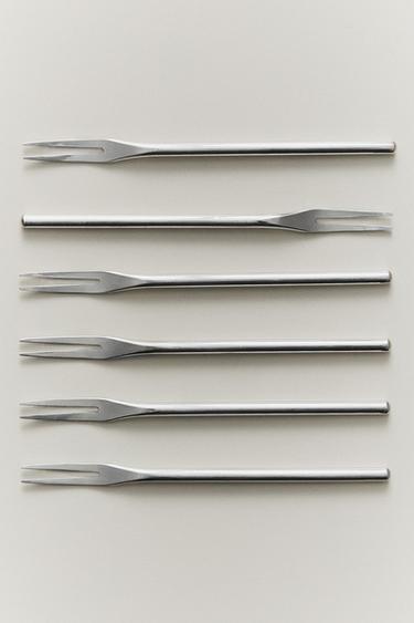 Zara PACK OF STEEL FORKS (PACK OF 6) - Steel