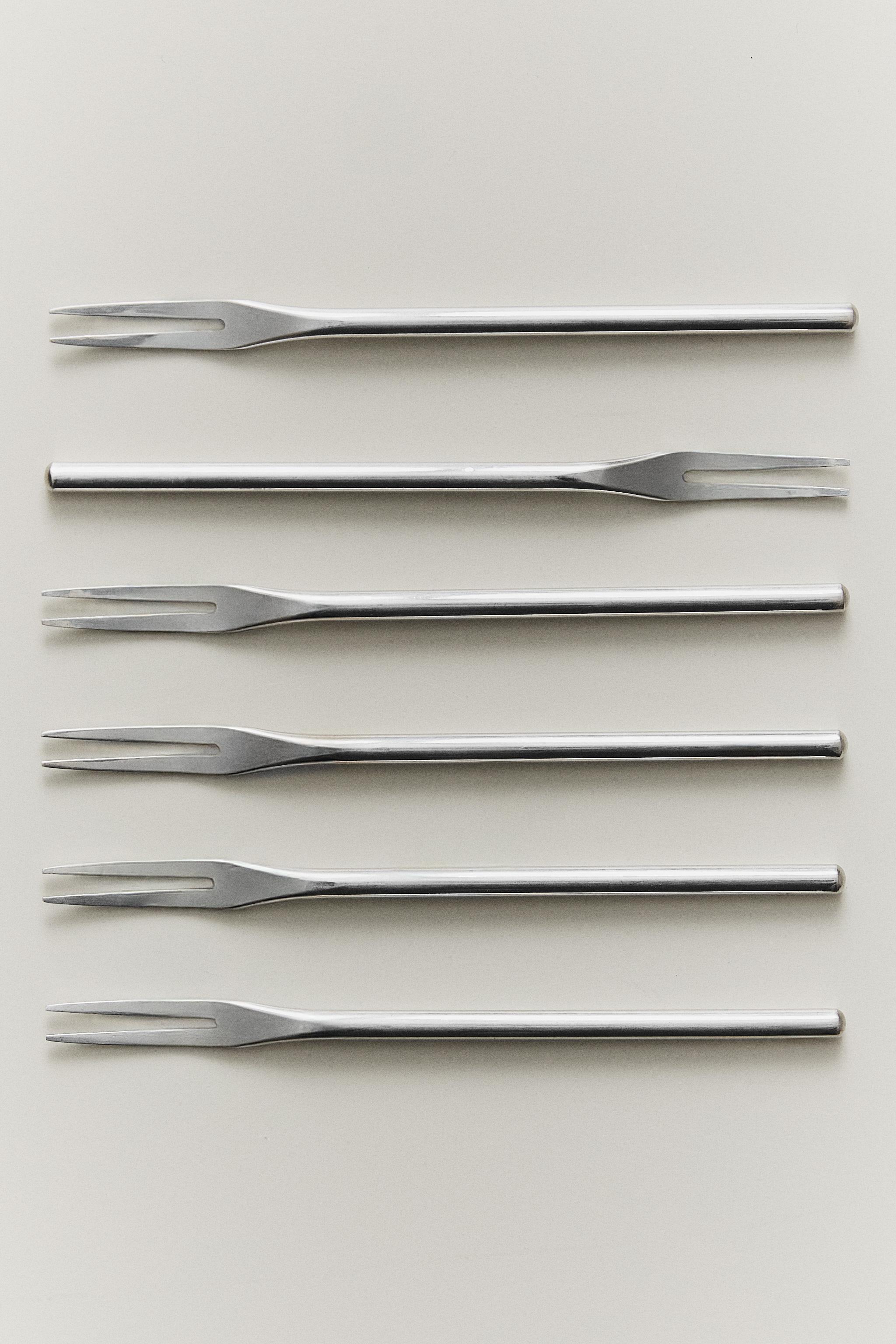 LOT FOURCHETTES ACIER (LOT DE 6)