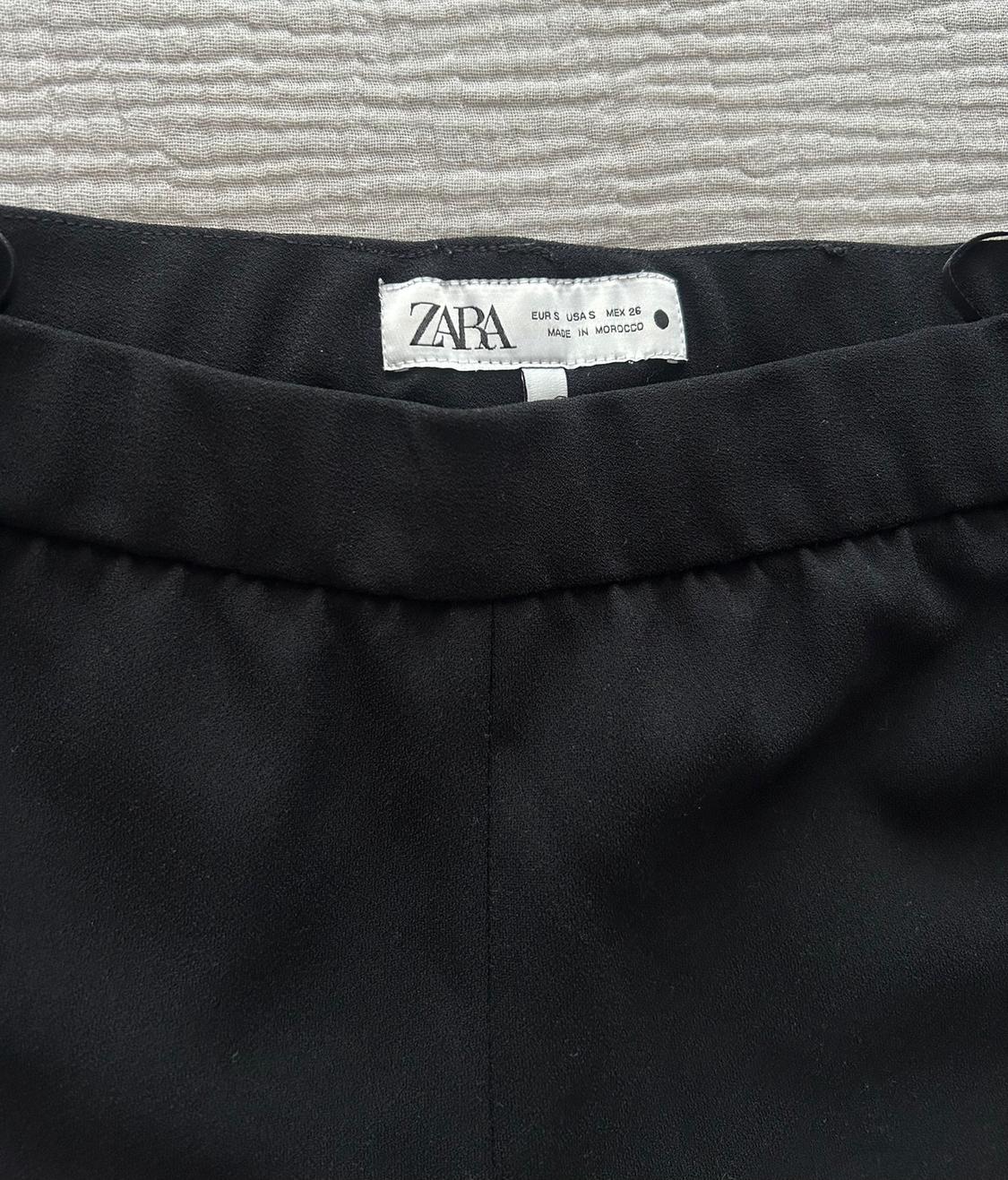 ZW COLLECTION STRAIGHT-FIT CROPPED TROUSERS - Image 4