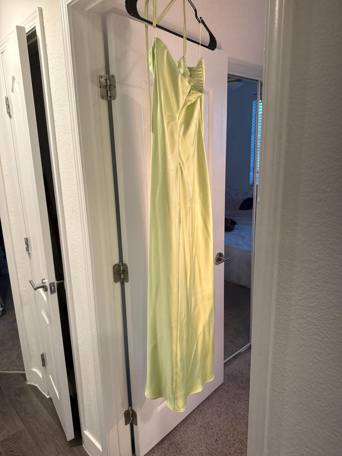 SATIN EFFECT MIDI DRESS - Image 3