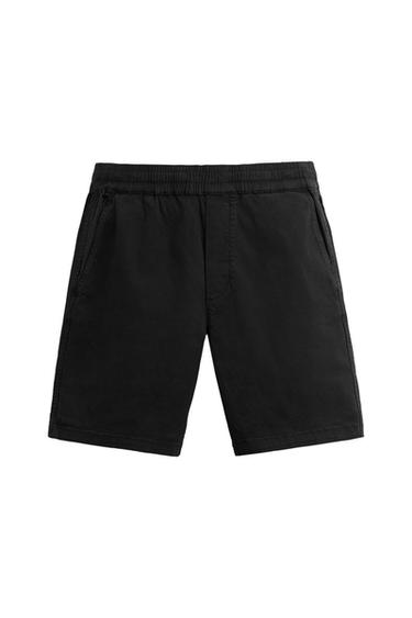 JOGGER WAIST BERMUDA SHORTS