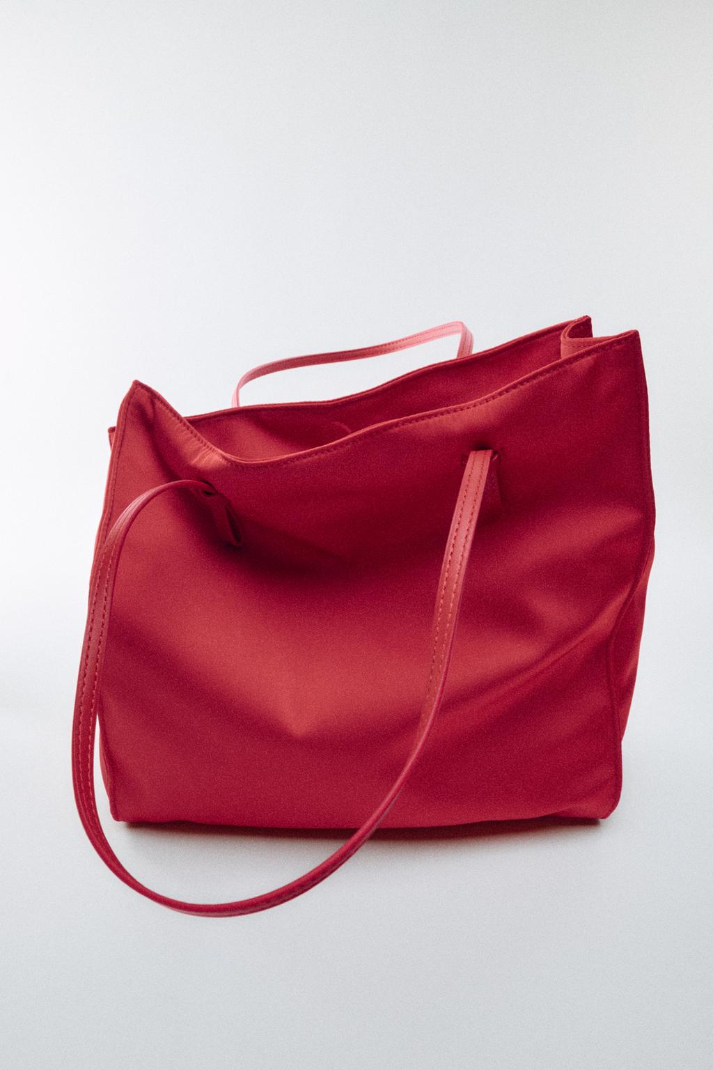 SATIN TOTE BAG