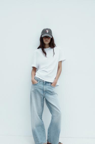 Zara HELLO KITTY © 2025 SANRIO DENIM CAP - Gray