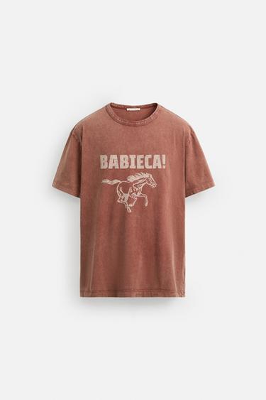 CAMISETA GRÁFICO GUITARRICADELAFUENTE - Caldero de Zara