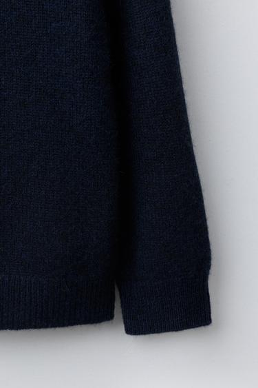 PULL 100 % CACHEMIRE - bleu marine de Zara - Image 3
