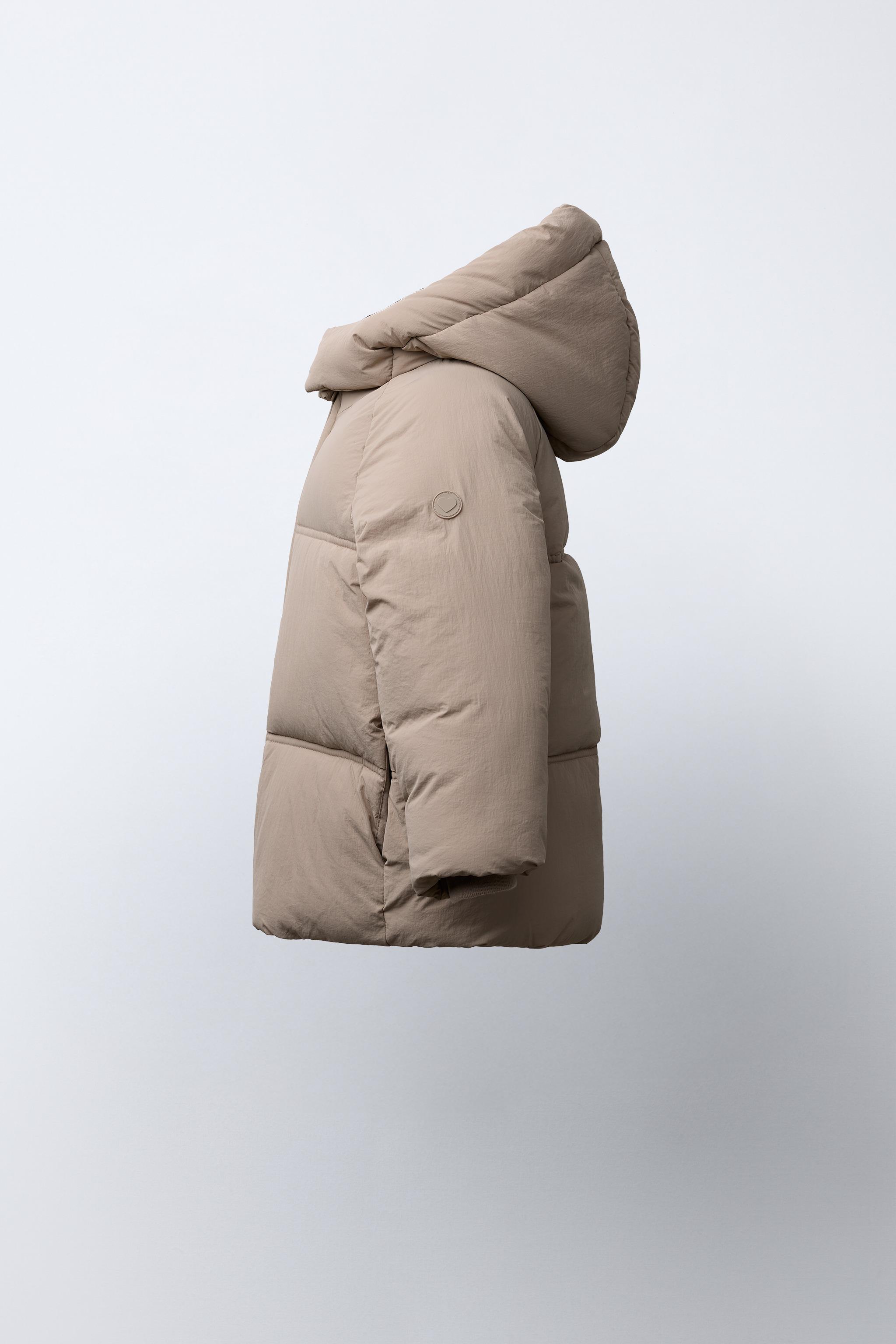 MANTEAU MATELASSÉ À CAPUCHE DÉPERLANT