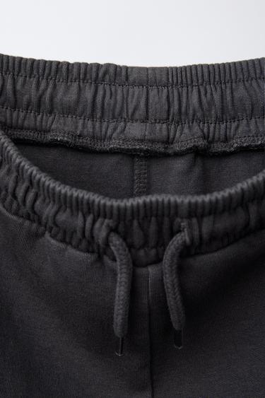 ENSEMBLE SWEAT-SHIRT ET PANTALON DE JOGGING INTERLOCK - Gris anthracite de Zara - Image 6