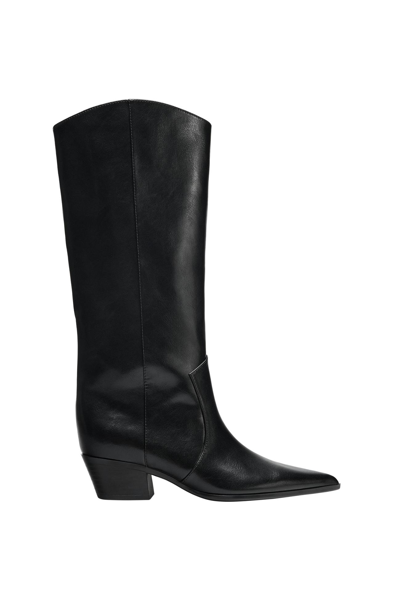 COWBOY-HEEL BOOTS