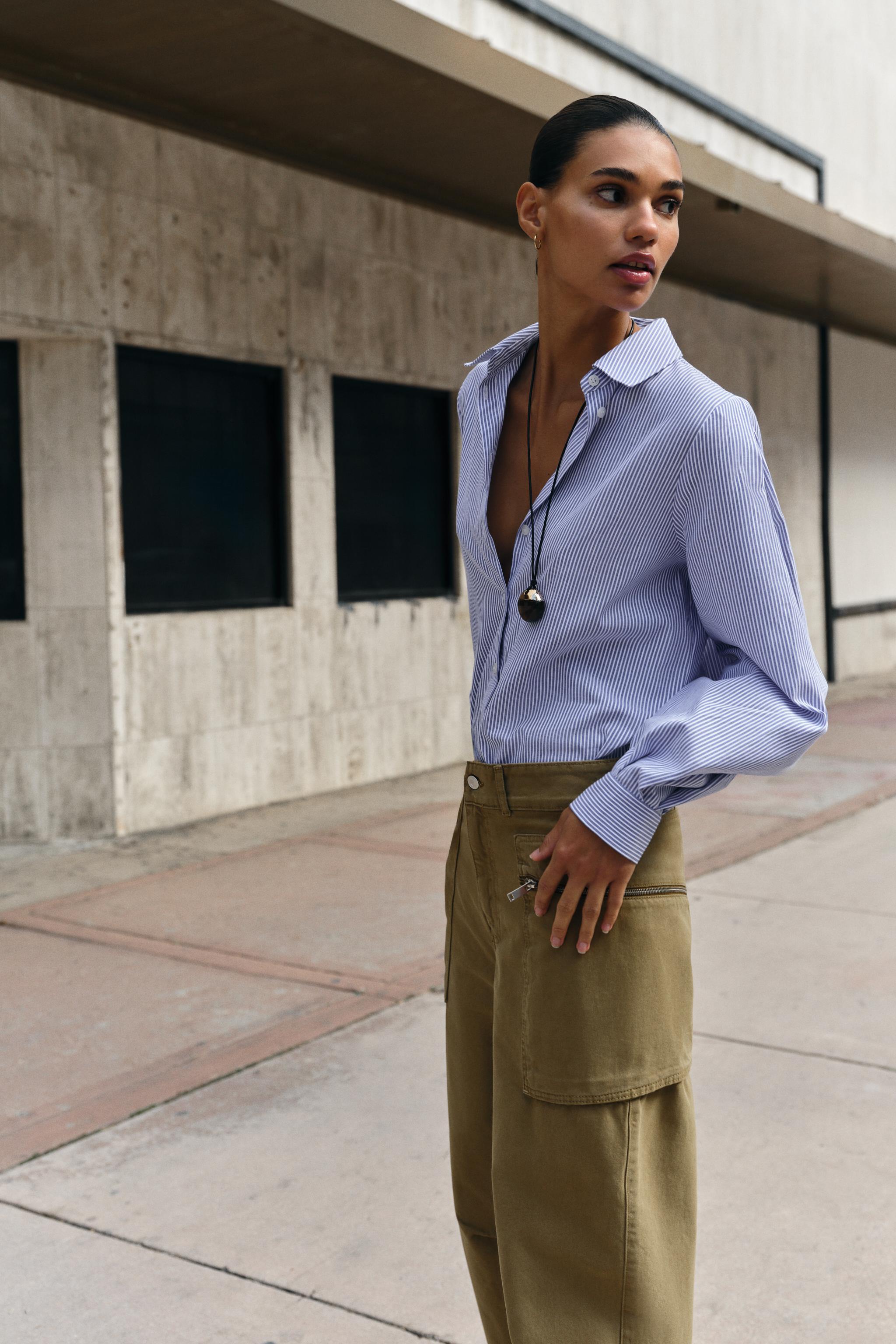 STRIPED COTTON SHIRT