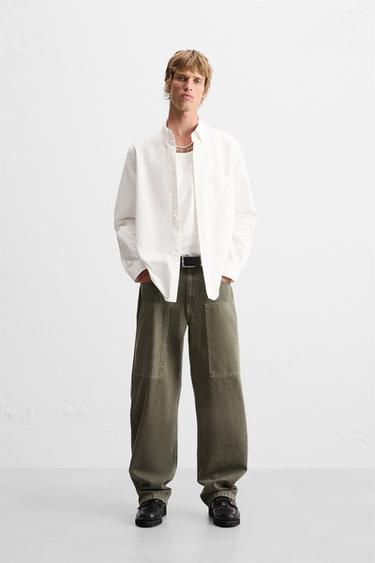 CAMISA OXFORD - Blanco de Zara - Imagen 0